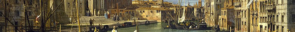 Vchod do Grand Canal, Benátky (Giovanni Antonio Canal)