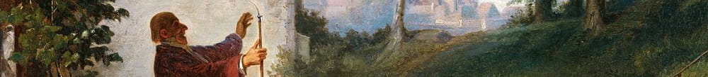 Kamarádi z dětství (Carl Spitzweg)