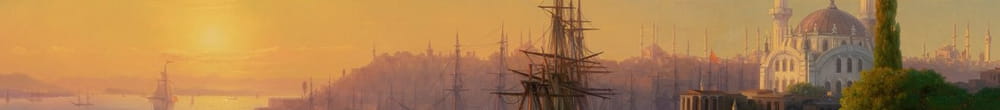 Pohled na Konstantinopol a Bospor (Ivan Konstantinovich Aivazovsky)