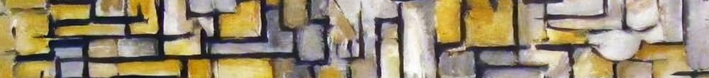 Skladba č. VII, 1913. Piet Mondrian 1872 – 1944 (Piet Mondrian)