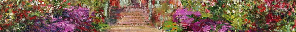 Cestička v Monetově zahradě, Giverny, 1902 (Claude Monet)