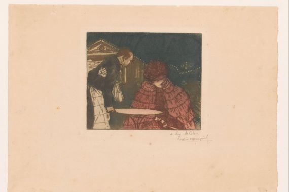 Henri Evenepoel (signed by artist)