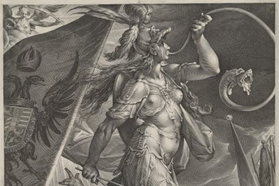 Jan Muller after Bartholomaeus Spranger