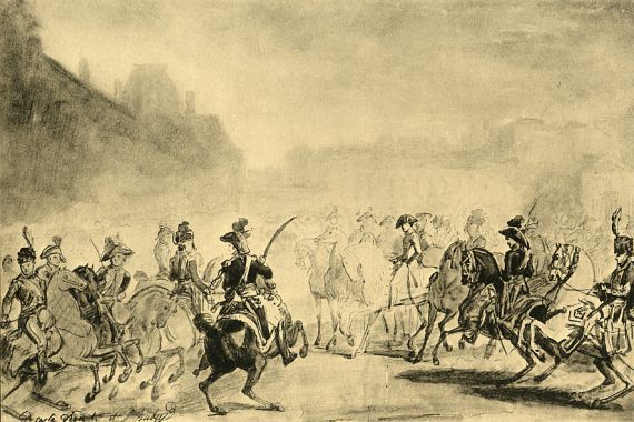 Jean Baptiste Isabey/Carle Vernet
