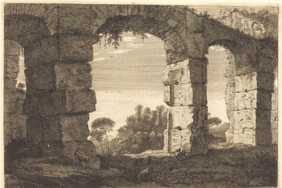 Jean Morin after Claude Lorrain