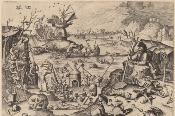 Netherlandish 16th Century after Hieronymus Bosch, Hieronymus Cock