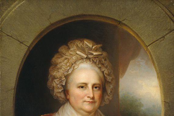 Rembrandt Peale/Martha Washington