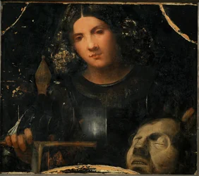 Giorgioneho nástupce (malba na dřevě)