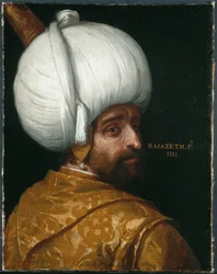 Bayezid I (olej na plátně)