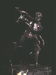 Hercules a Arcadian Stag (bronz)