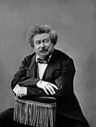 Alexandre Dumas starší, asi 1860 (foto)