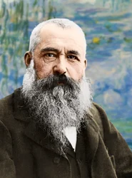 Portrét Clauda Moneta, kolem roku 1899 (foto)
