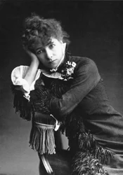 Sarah Bernhardt (1844-1923), foto Nadar v roce 1877