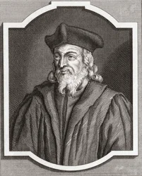 Jeronýma z Prahy. Portrét. 18. století (tisk)