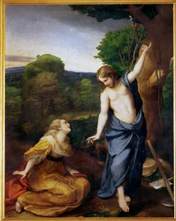 Noli me tangere (olej na plátně)