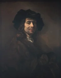 Portrét mladého muže (snad umělce) 1661-62 (olej na plátně)