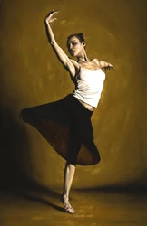 Elegantní tanečnice