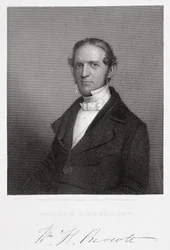 William Hickling Prescott, vyrytý Thomasem B. Welchem (1814-74) podle daguerrotypie