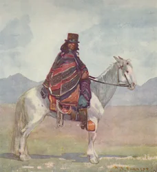 Araucanian Indian, 1916