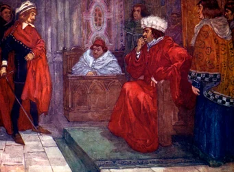 ...poslu tě do vězení, řekl soudce Gascoigne, 14. století, 1905