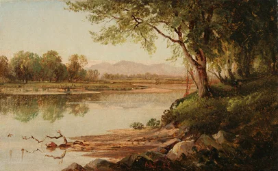 Podél řeky Saco, 1857