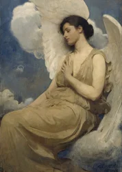 Okřídlená postava, 1889