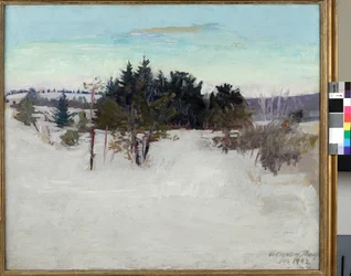 Zimní krajina, 1902