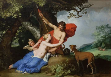 Venuše a Adonis, 1632