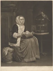 Žena šití