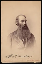 Portrét Johna Stronga Newberry 1822-1892, mezi 1876 a 1887.
