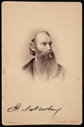 Portrét Johna Stronga Newberry 1822-1892, mezi 1876 a 1887.