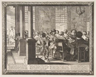 Banket pro návrat marnotratného syna, ca. 1636.