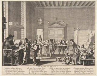 Mistr školy, ca. 1635-38.