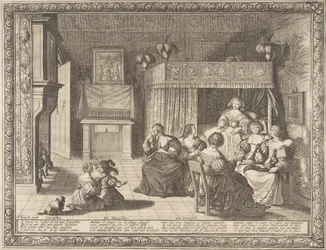 Návštěva u Nové matky, 1633.