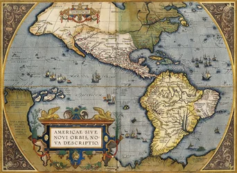 Mapa Ameriky, 1612
