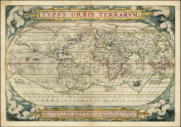 Abraham Ortelius Orbis Terrarum PublikaceAntverpy 1572