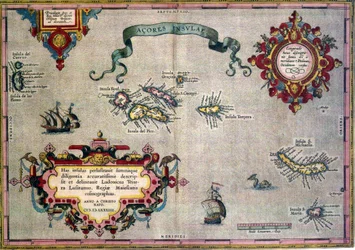 Azory stará mapa