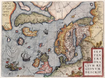 Orteliova mapa Evropy