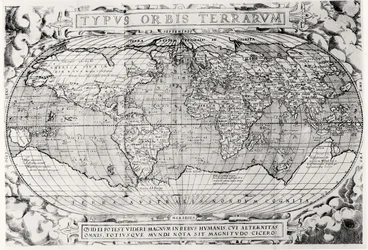 Mapa světa, mapa světa, 1577