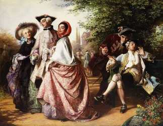Liška a hrozny, 1858