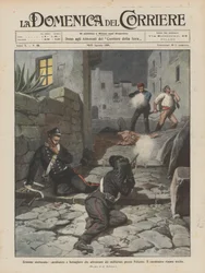 Nešťastné hrdinství, karabiniere a bersagliere tváří v tvář zločincům poblíž Palerma?