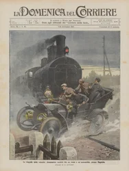 Tragédie rychlosti, dramatická srážka vlaku a auta poblíž Magenty