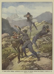 Tragédie ve vysokých horách, hajný, kdo zatknout dva pytláky v Setschských Alpách?