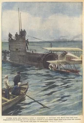 Nejnovější ve stavbě lodí, ponorka hydroplánů amerického námořnictva