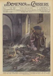 Přívalové deště zaplavily okolí Koblenz na západě Německa