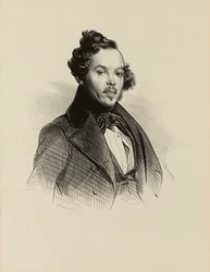 Portrét Emiliena Desmaisonse (1812-1880), kreslíře a litografa. (IFF 65)