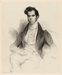 Portrét Horace Saye (1794-1860), ekonoma a poslance