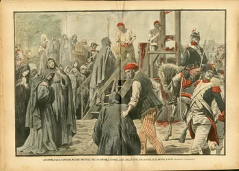 Ilustrace Achille Lemota (1846-1909) v Le Pelerin
