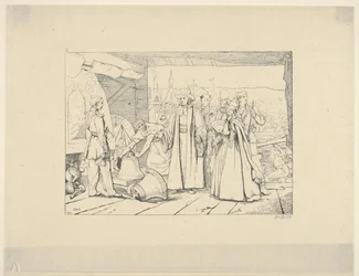 Nabídka zvonů k odlití do děla z Confederate War Etchings, 1861-63.