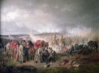 Smrt hraběte Seinsheima v bitvě u Borodina v roce 1812, 1862